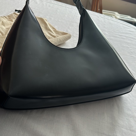 By Far Amber black semi patent leather bag - Picture 7 of 9